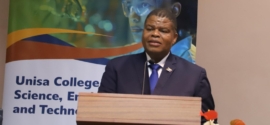 Deputy Minister Mahlobo calls for science-led and coordinated national response to water crisis at UNISA Water Imbizo 